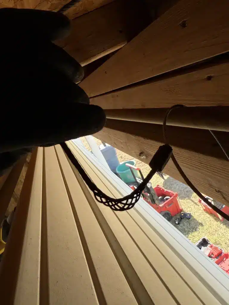 damaged cable of a garage door in AZ