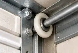 rollers in a garage door in an AZ home