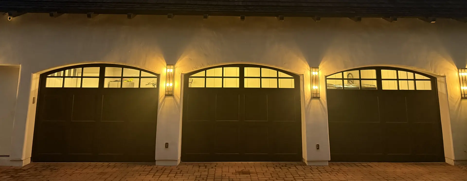 Custom Carriage Garage Door Installation in Phoenix, AZ.